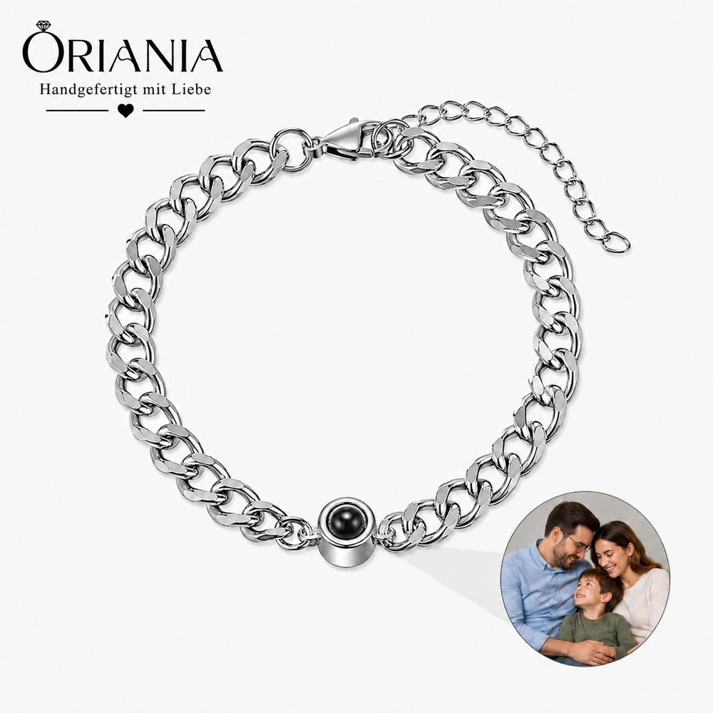 ORIANIA | Erinnerungsarmband – Cuban Chain 📸