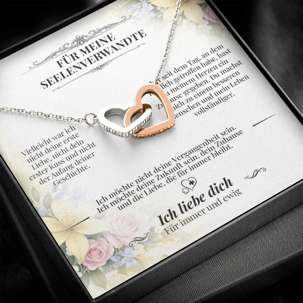 ORIANIA | Verschlungene Herzen Kette 14K Gold – Für meine Seelenverwandte 💛